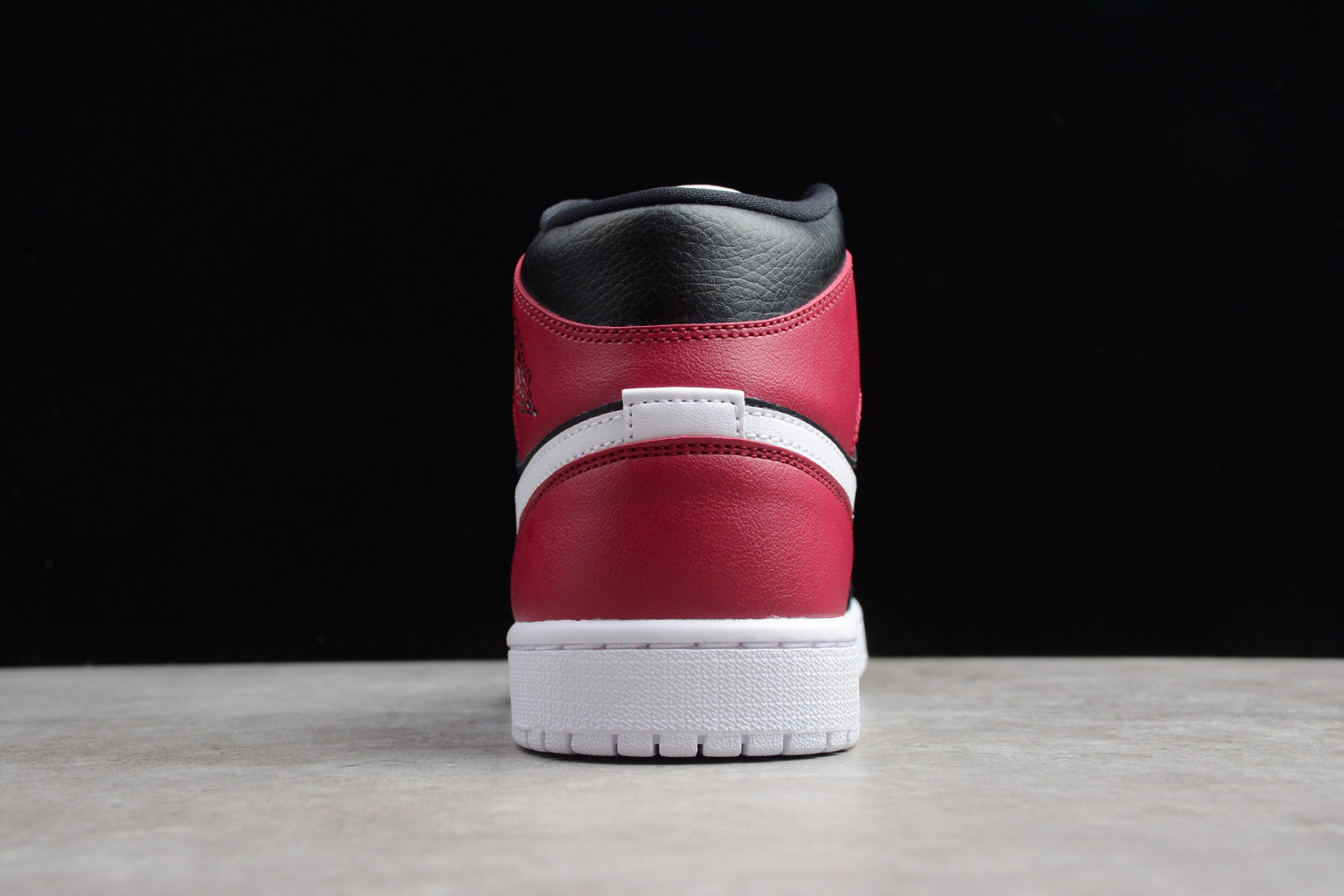 Jordan 1 Mid Black Noble Red (W) BQ6472-016