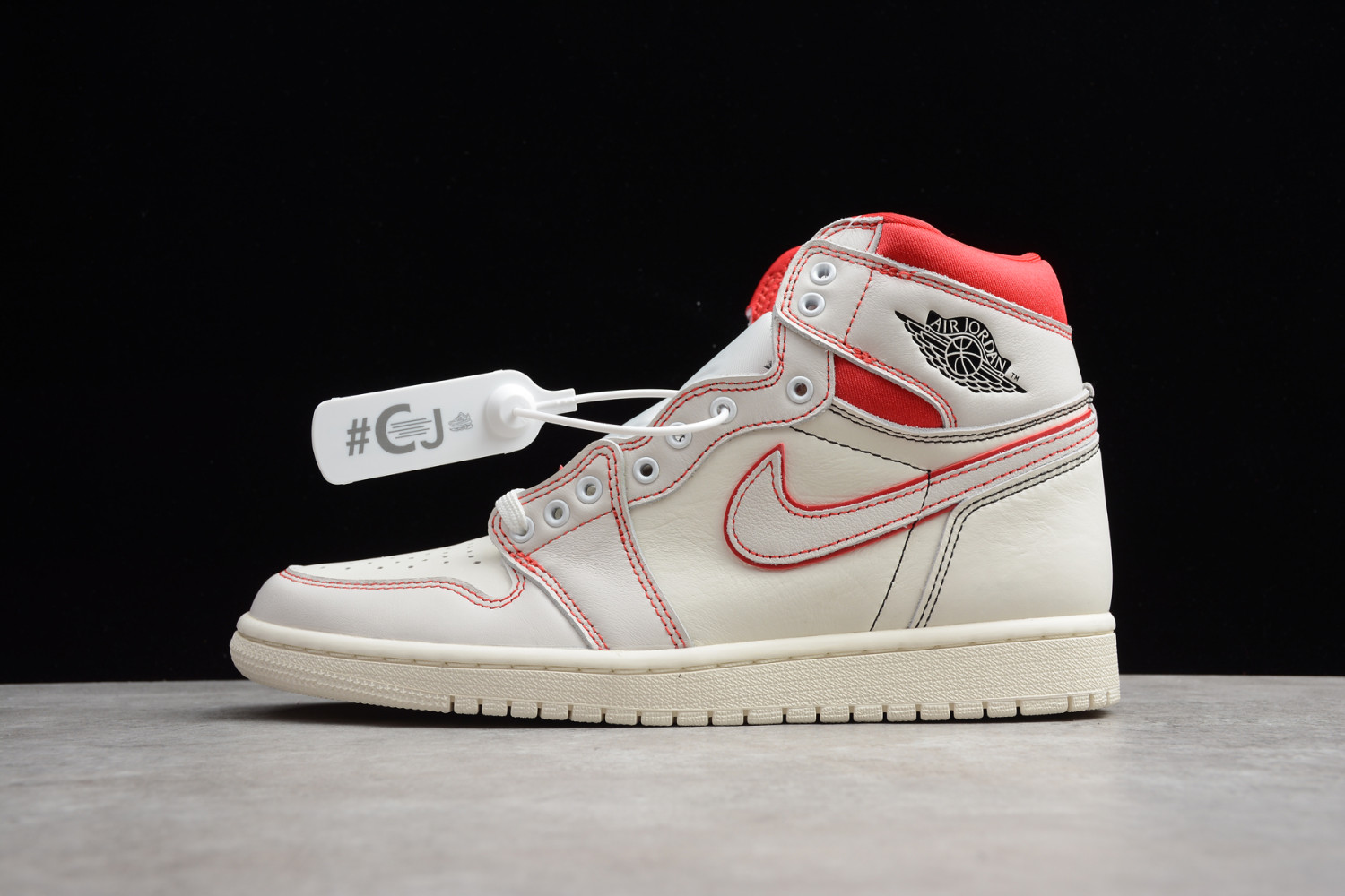 Jordan 1 Retro High Phantom Gym Red 555088-160