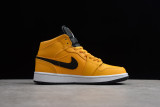 Jordan 1 Mid University Gold Black 554724-700