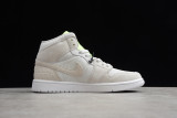 Jordan 1 Mid Vast Grey Ghost Green (W) CV3018-001