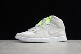 Jordan 1 Mid Vast Grey Ghost Green (W) CV3018-001