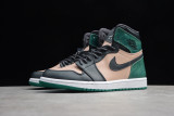 Jordan 1 Retro High Bio Beige Anthracite Mystic Green (W) AH7389-203