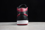 Jordan 1 Mid Bred Toe 554724-066