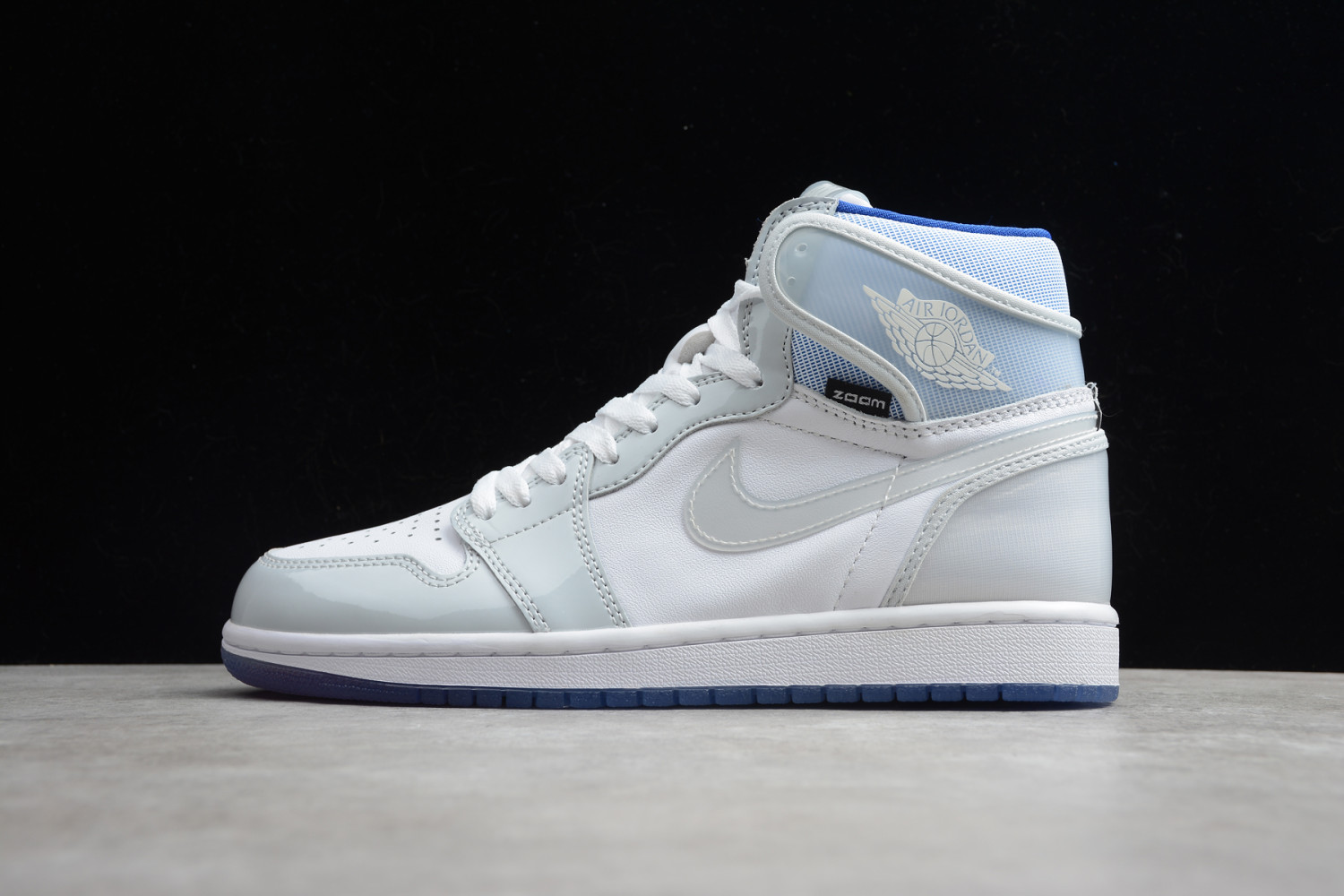 Jordan 1 Retro High Zoom White Racer Blue CK6637-104