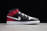 Jordan 1 Mid Black Noble Red (W) BQ6472-016