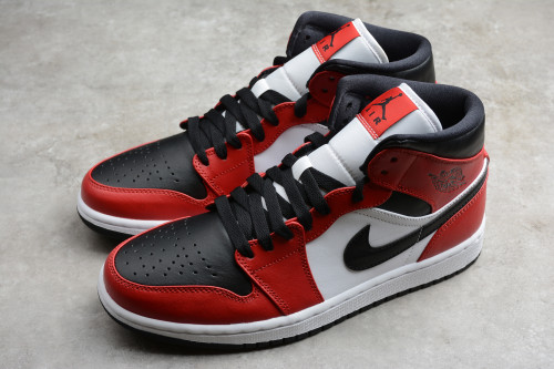 Jordan 1 Mid Chicago Toe 554724-069