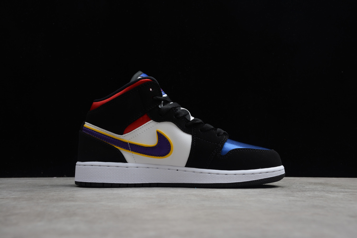 Jordan 1 Mid Lakers Top 3 (GS) BQ6931-005
