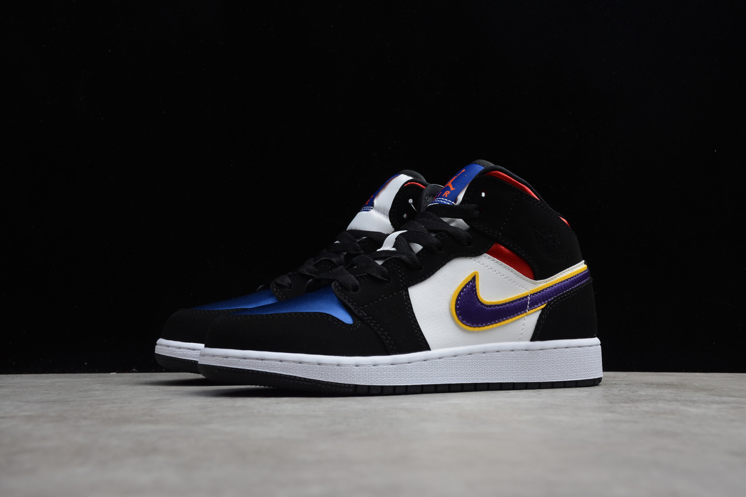 Jordan 1 Mid Lakers Top 3 (GS) BQ6931-005