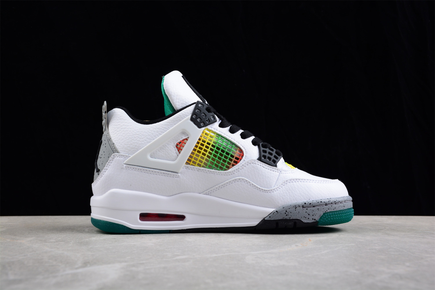 Jordan 4 Retro Lucid Green Rasta (W) AQ9129-100