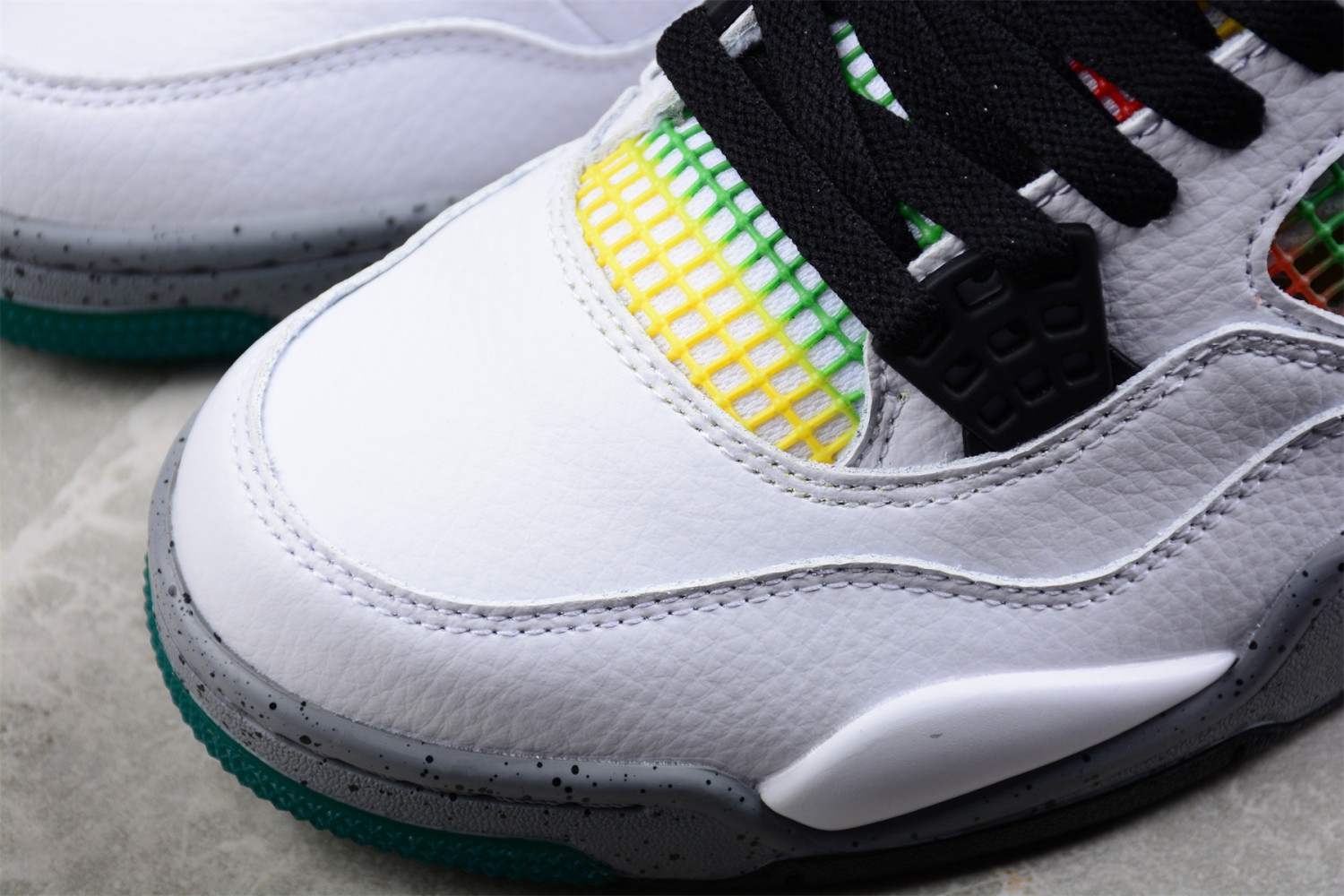 Jordan 4 Retro Lucid Green Rasta (W) AQ9129-100
