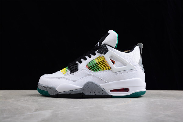 Jordan 4 Retro Lucid Green Rasta (W) AQ9129-100