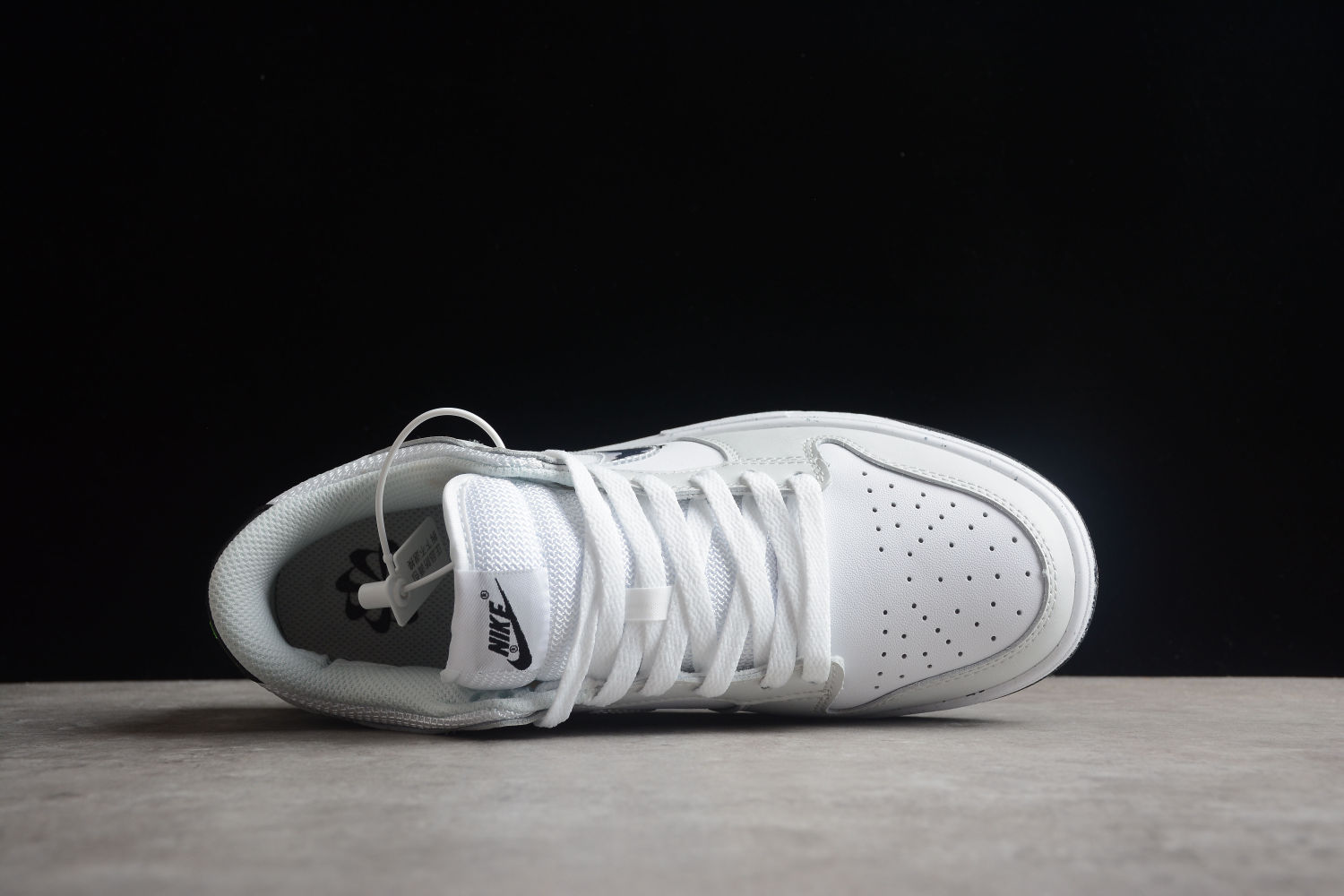 Nike Dunk Low Glitch Swoosh White Grey (GS) DV3033-001