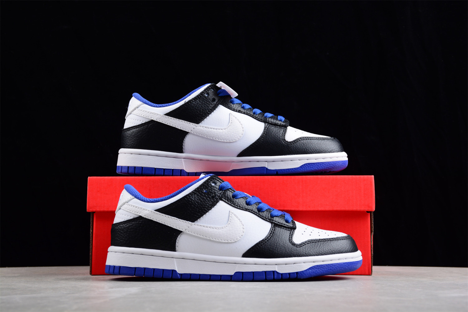 Nike Dunk Low White Black Royal FD9064-110
