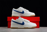 Nike Dunk Low SE Sail Dark Marina Blue DX3198-133