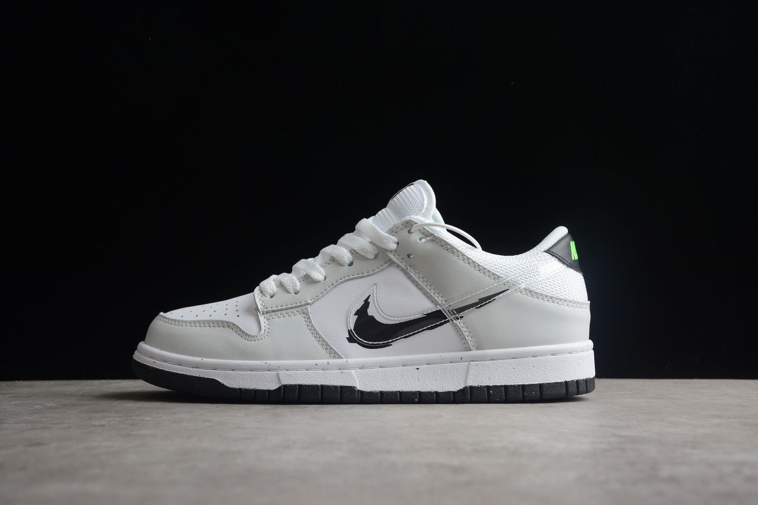 Nike Dunk Low Glitch Swoosh White Grey (GS) DV3033-001