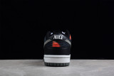 Nike Dunk Low Graffiti Black Red DM0108-001