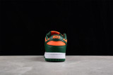 Nike Dunk Low Retro Miami Hurricanes DD1391-300