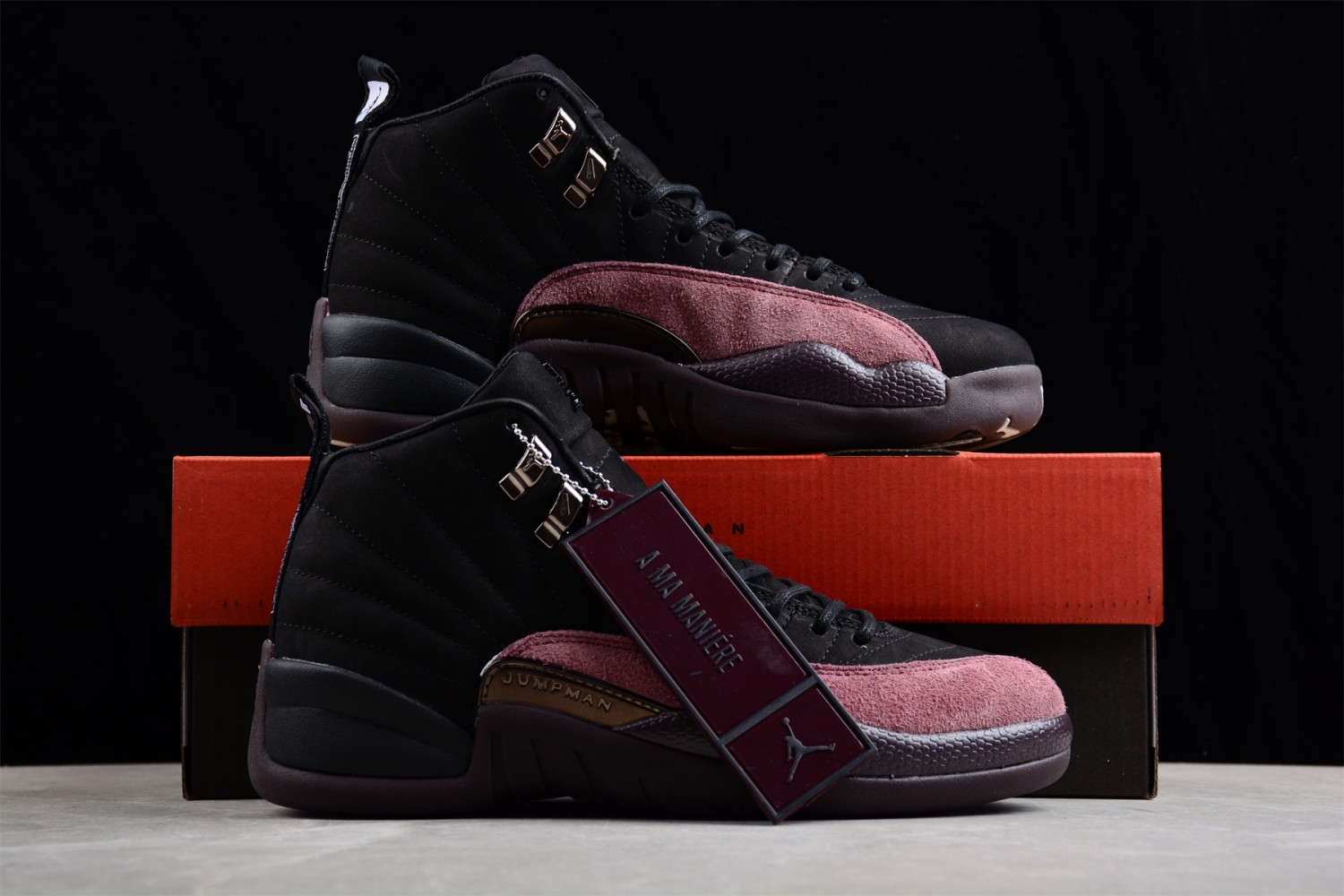 Jordan 12 Retro SP A Ma Maniére Black (W) DV6989-001