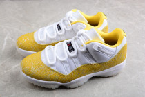 Jordan 11 Retro Low Tour Yellow Snakeskin (W) AH7860-107