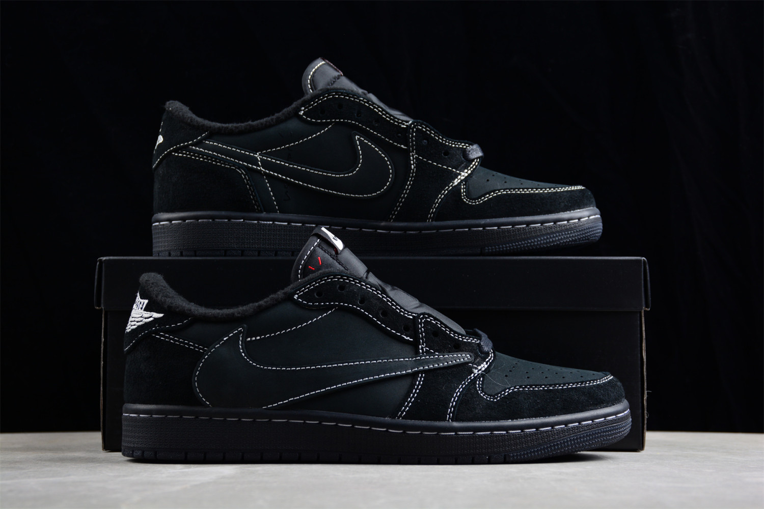 Jordan 1 Retro Low OG SP Travis Scott Black Phantom DM7866-001