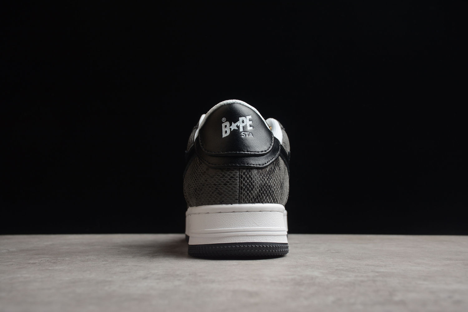 Bape STA low serpentine Black