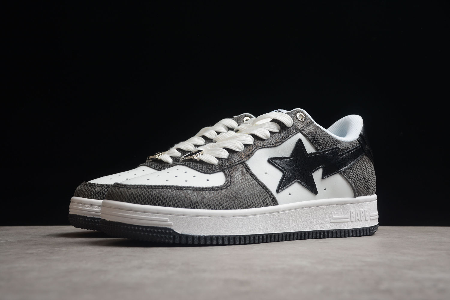 Bape STA low serpentine Black