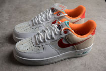 Nike Air Force 1 Low '07 PRM Just Do It White Red Teal FD4205 161