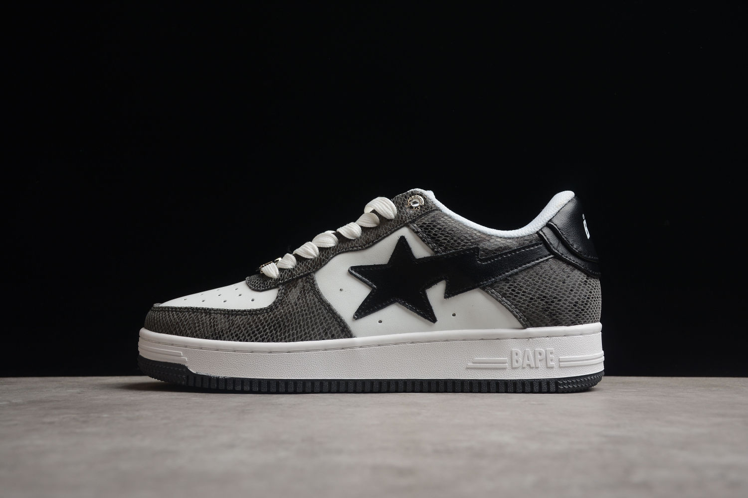 Bape STA low serpentine Black