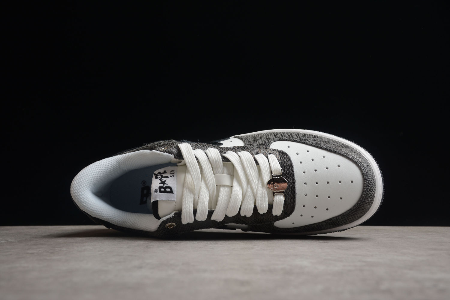 Bape STA low serpentine Black