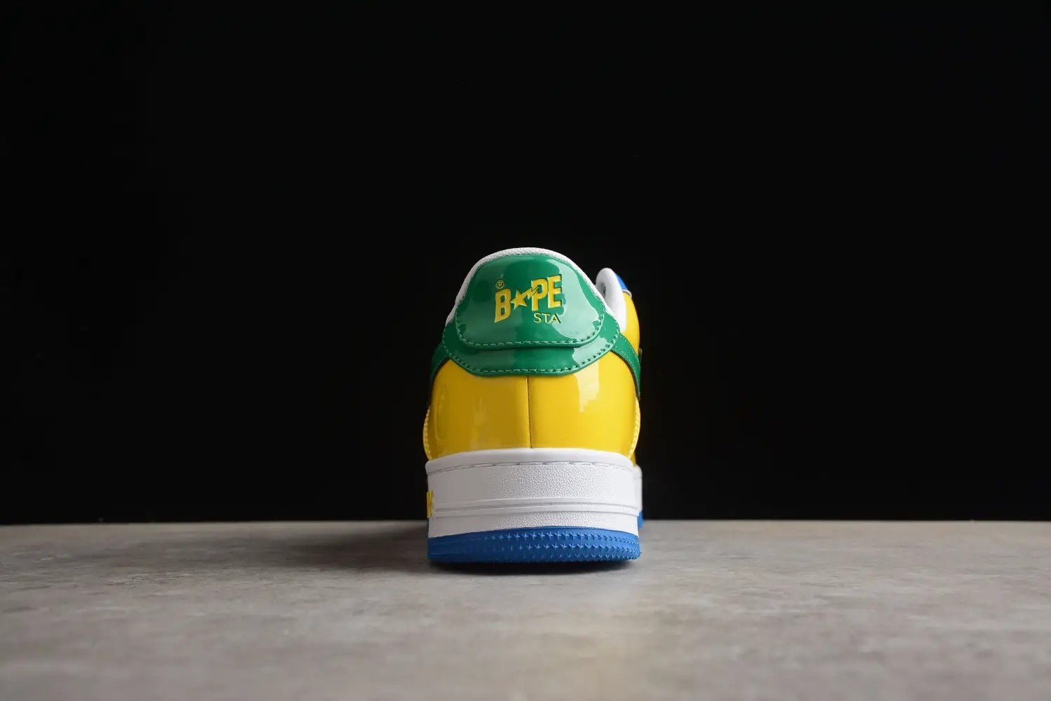 A Bathing Ape Bape Sta Nostalgic Blue Yellow