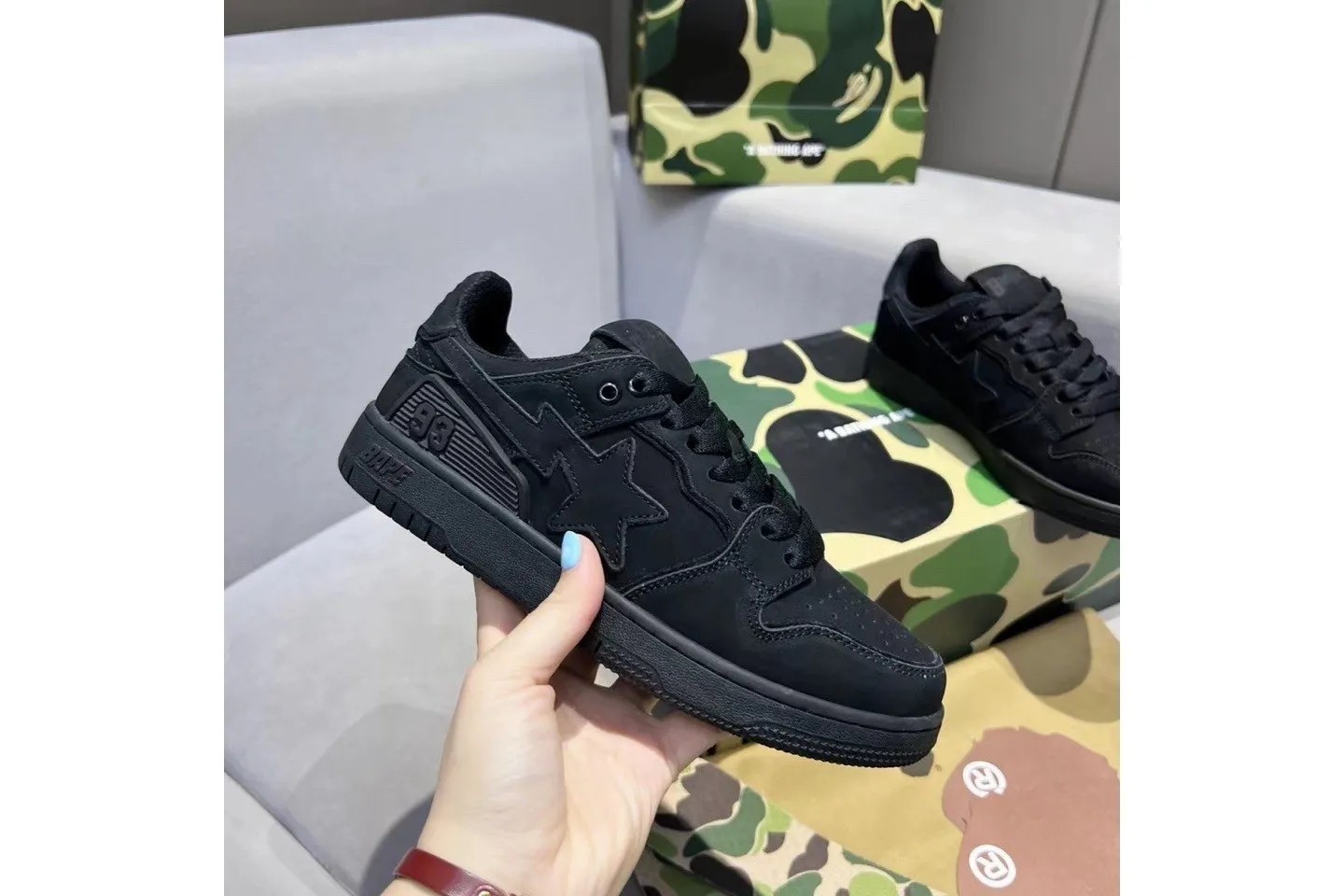 A Bathing Ape Bape Sta x Aorayama Sk8