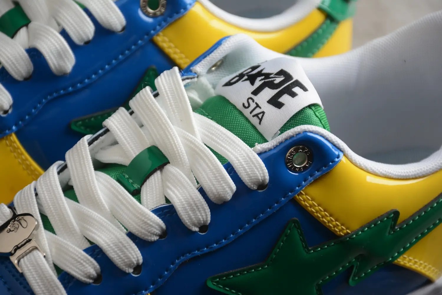 A Bathing Ape Bape Sta Nostalgic Blue Yellow
