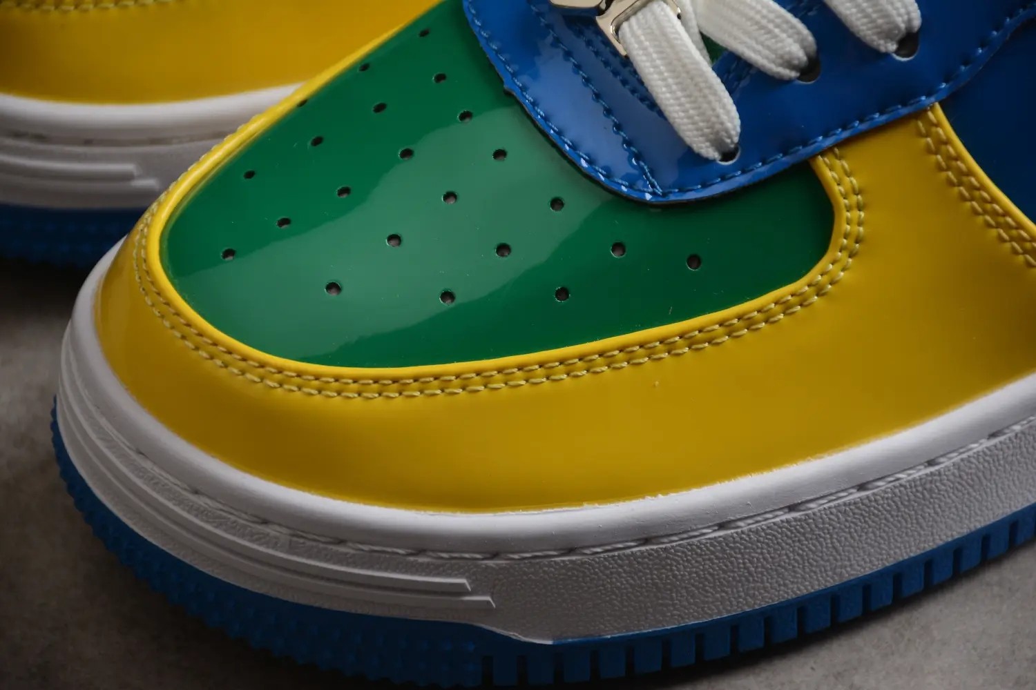 A Bathing Ape Bape Sta Nostalgic Blue Yellow