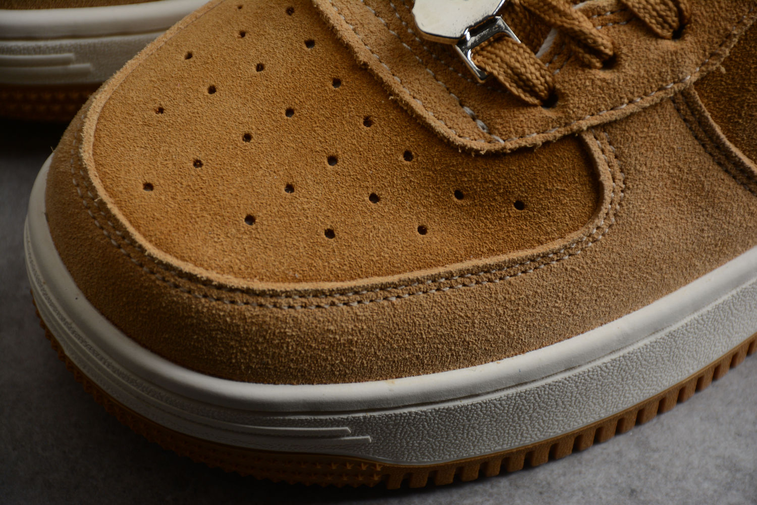 A Bathing Ape Bape Sta Beige Suede  1H70-191-004