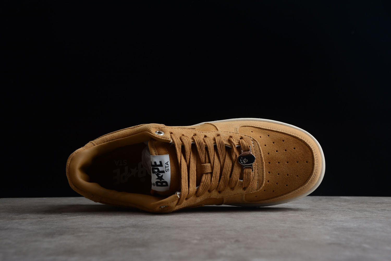 A Bathing Ape Bape Sta Beige Suede  1H70-191-004