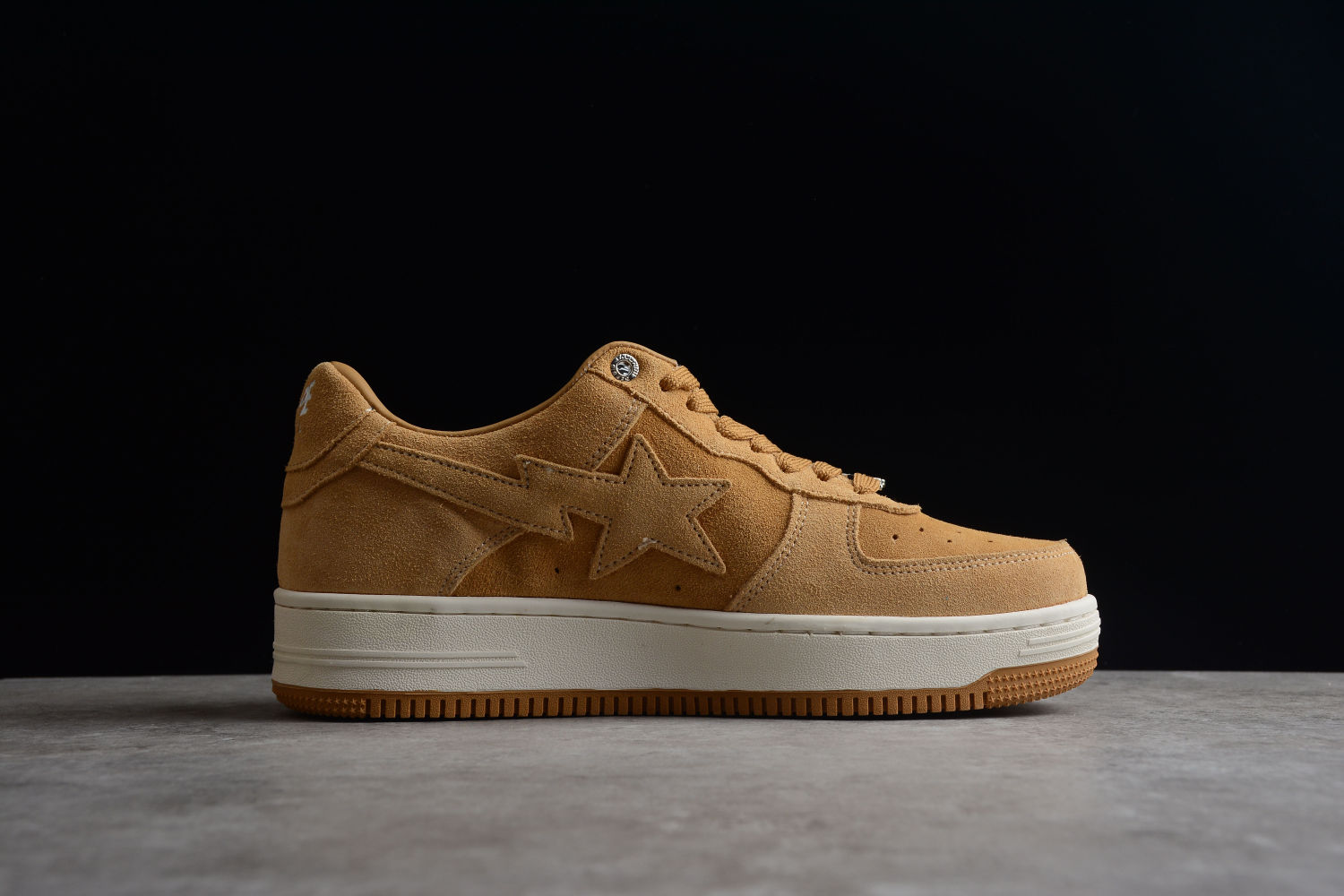 A Bathing Ape Bape Sta Beige Suede  1H70-191-004