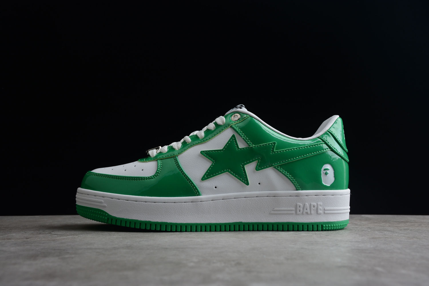 A Bathing Ape Bape Sta Low Green 001FWH701001_GRN_A