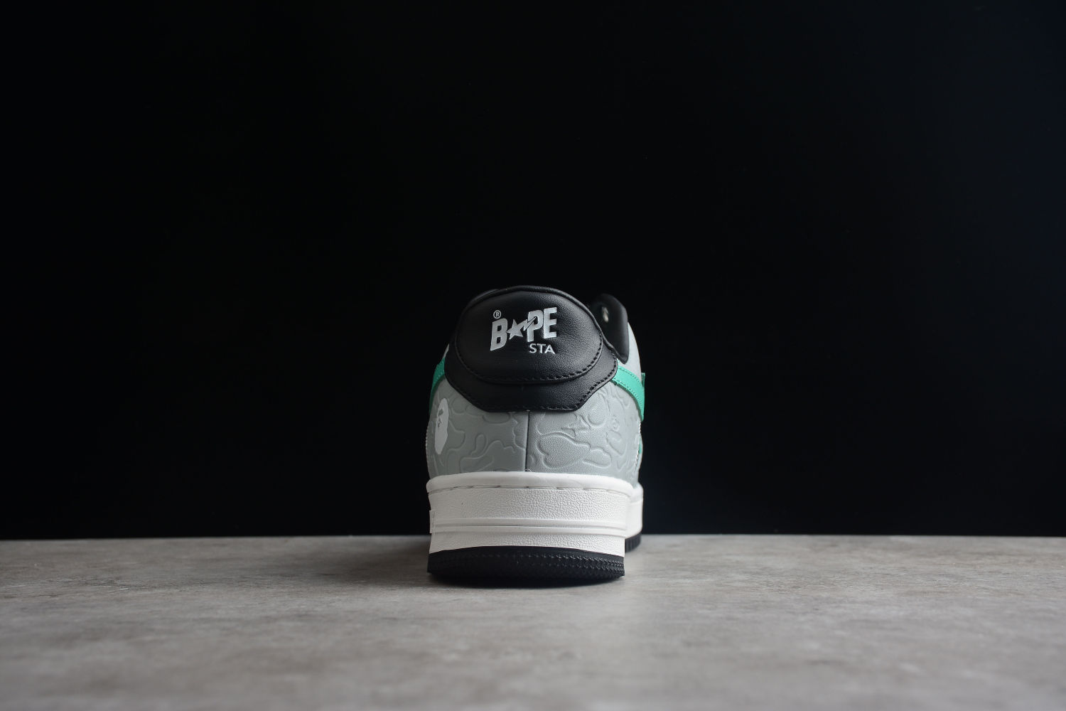 A Bathing Ape Bape Sta Low Grey Green 001FWH701002_GRN_A / 1H70-291-002