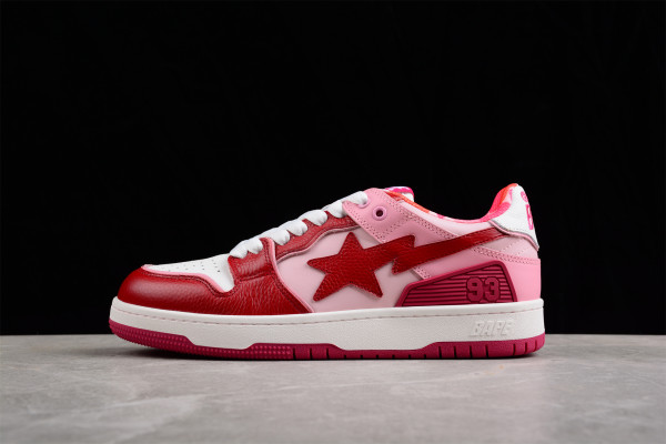 A Bathing Ape Bape SK8 Sta ABC Camo Pink (2022) 1I30-291-005/1I30-191-006