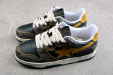 A Bathing Ape Bape SK8 Sta Grey Mustard Yellow 001FWH801007_GRN_A