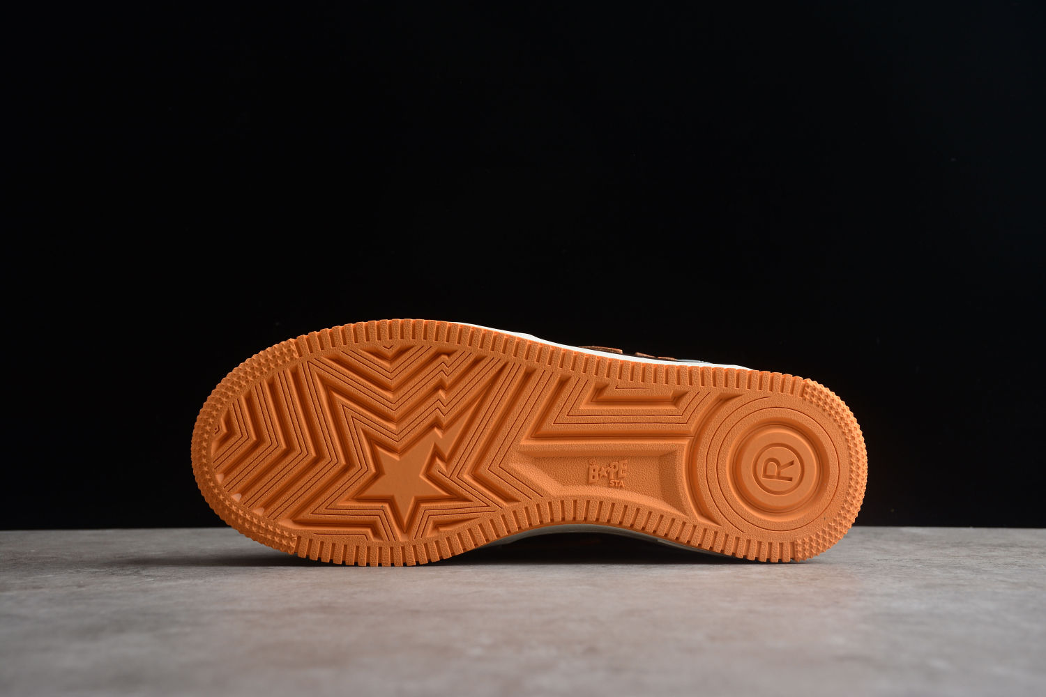 A Bathing Ape Bape Sta Low Grey Orange 001FWH701002_ORG_A / 1H70-291-002