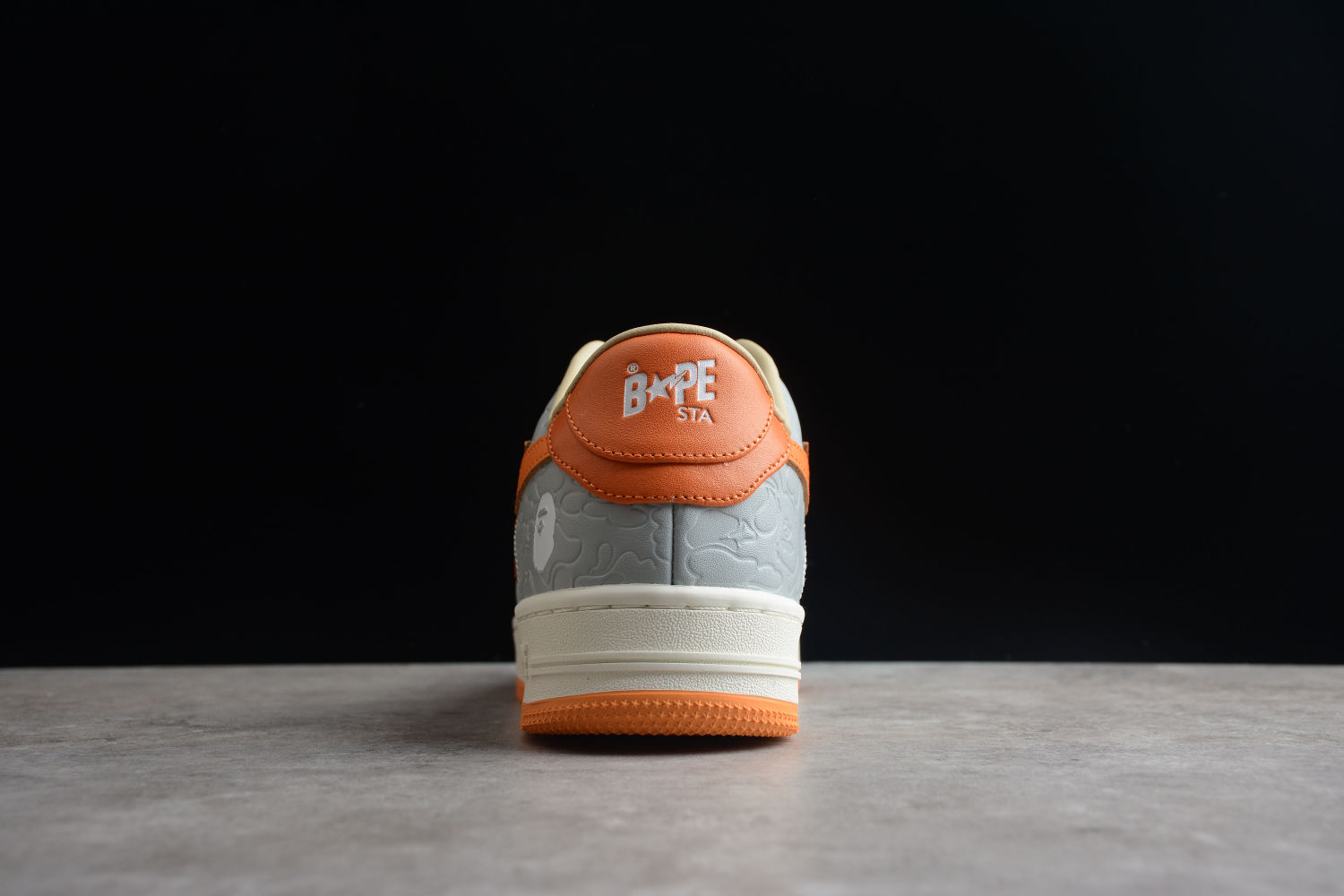 A Bathing Ape Bape Sta Low Grey Orange 001FWH701002_ORG_A / 1H70-291-002