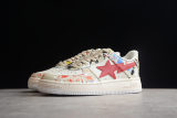 A Bathing Ape Bape Sta Paint Beige  001FW12010091