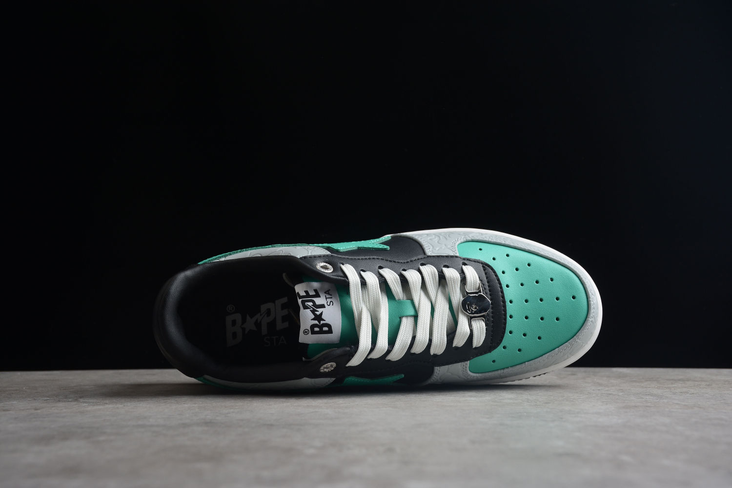 A Bathing Ape Bape Sta Low Grey Green 001FWH701002_GRN_A / 1H70-291-002
