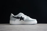 A Bathing Ape Bape Sta Low Grey Black 001FWH701002_WHT_A/1H70-191-002/1H70-