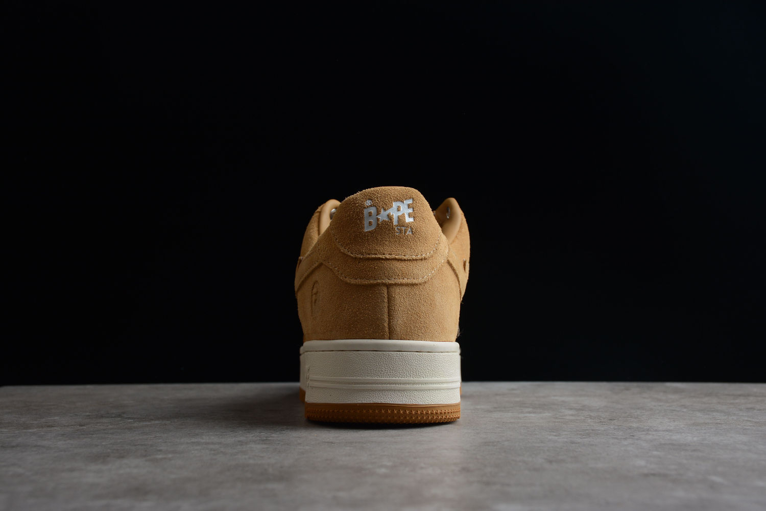A Bathing Ape Bape Sta Beige Suede  1H70-191-004