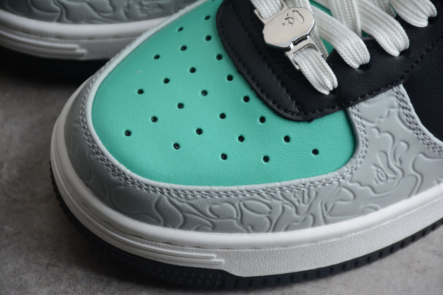 A Bathing Ape Bape Sta Low Grey Green 001FWH701002_GRN_A / 1H70-291-002
