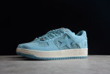 A Bathing Ape Bape Sta Blue Suede 1H70-191-004