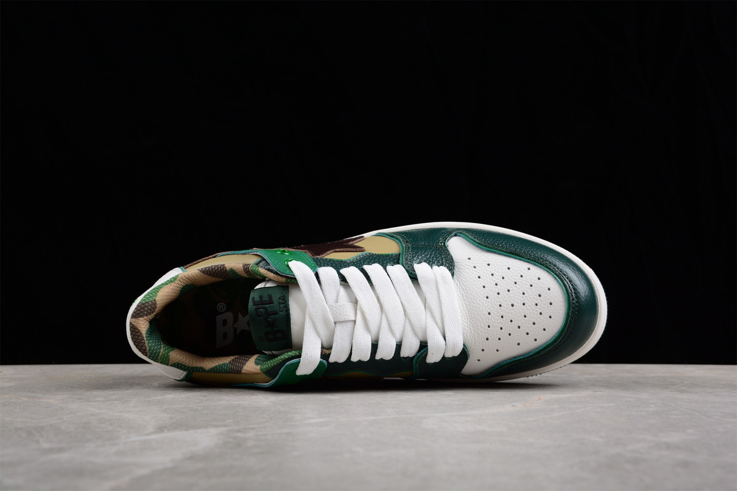 A Bathing Ape Bape SK8 Sta ABC Camo Green (2022) 1I30-291-005/1I30-191-006