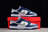 Nike Dunk Low Summit White Midnight Navy FD9749-400